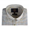 Viyella tattersall check mens country style shirt - medium check Russet 114