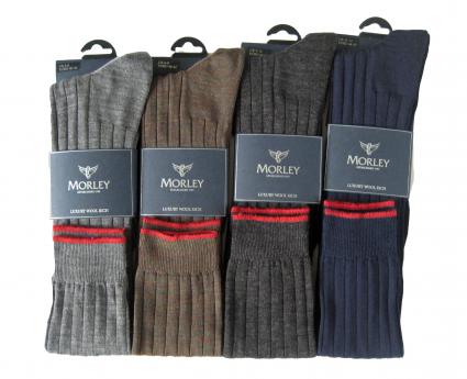 Wolsey (Morley) Grip Top socks available: Cardinal socks discontinued