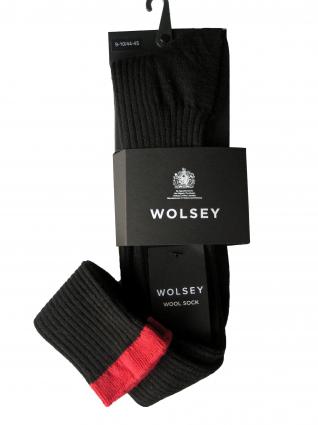 Wolsey Grip Top socks in black 