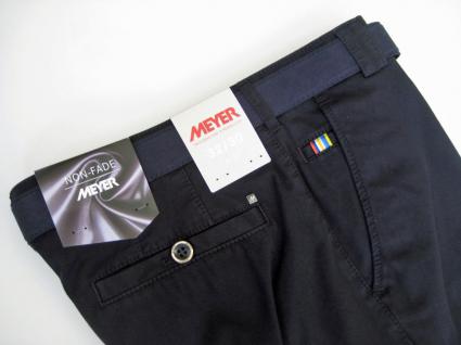 Meyer chinos: navy blue added to our range 