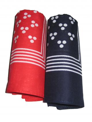 Spotted handkerchiefs now available to buy online