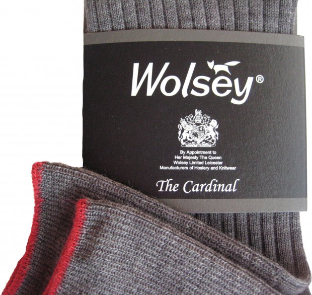 Wolsey Cardinal calf length socks: last few!