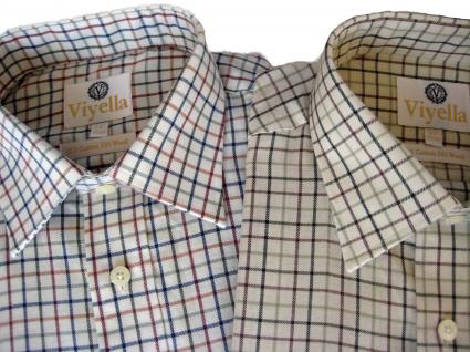 Men's Tattersall check shirts from Viyella now available to order online