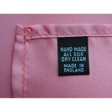 Silk handkerchief: pink