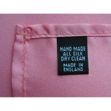 Silk handkerchief: pink