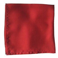 Silk handkerchief: maroon/dark red