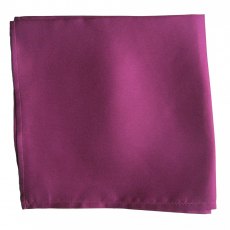 Silk handkerchief: cerise/purple