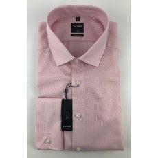 Olymp pink long sleeve men's shirt