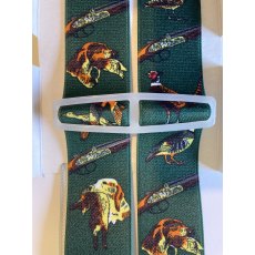 Country sport trouser braces with clips