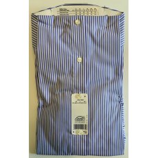 Olymp Luxor blue and white striped shirt Olymp Luxor blue and white striped shirt