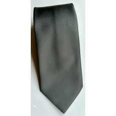 Smart grey tie 9.5cm blade