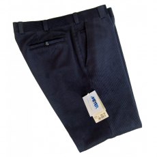 Meyer corduroy trousers - navy blue
