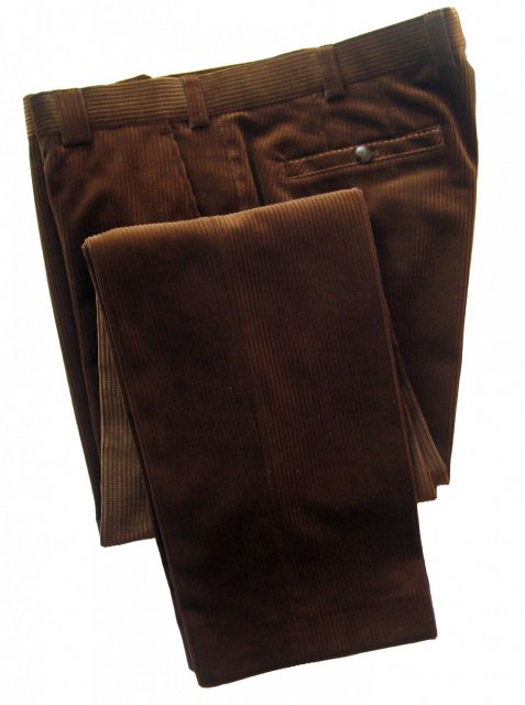Meyer brown corduroy trousers | men's 