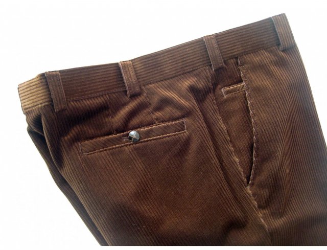 Meyer brown corduroy trousers | men's 