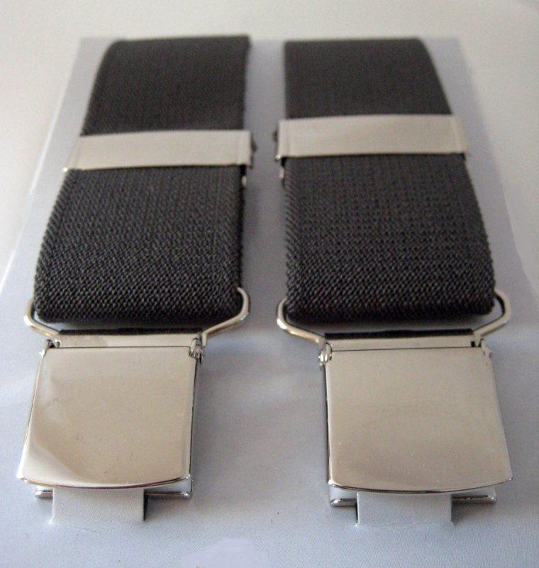 Wide extra strong trouser braces 