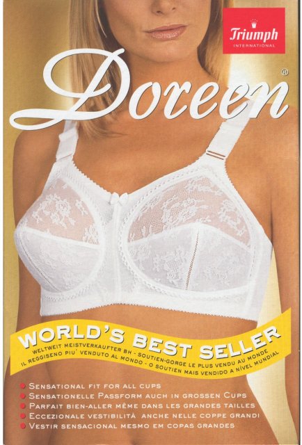 Triumph Doreen bra  Triumph Doreen bra large/plus sizes - Aidan Sweeney