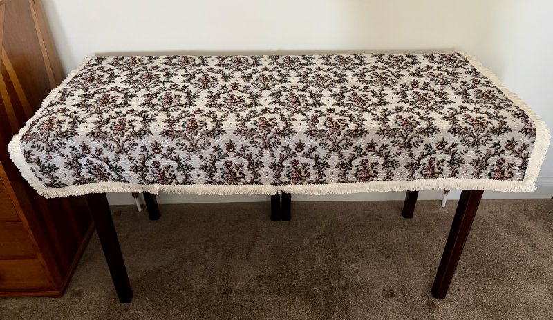 Tapestry table protector
