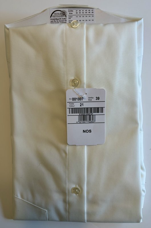 Seidensticker cream long sleeve shirt