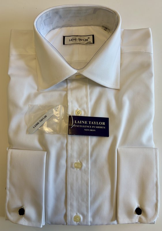 Laine Taylor white cotton shirt