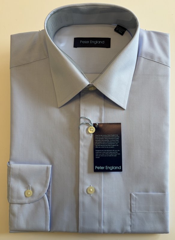 Peter England blue long sleeve shirt