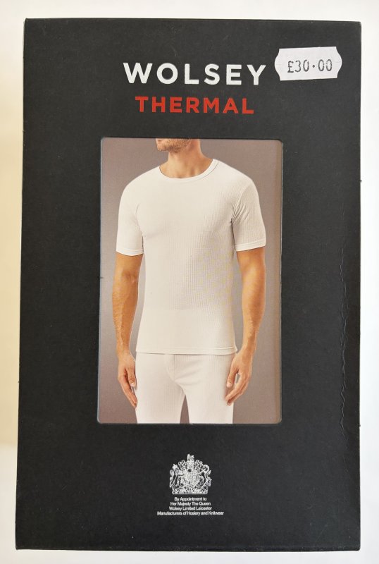 Wolsey thermal short sleeve T-shirt XL