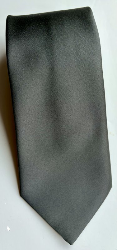 Smart grey tie 9.5cm blade