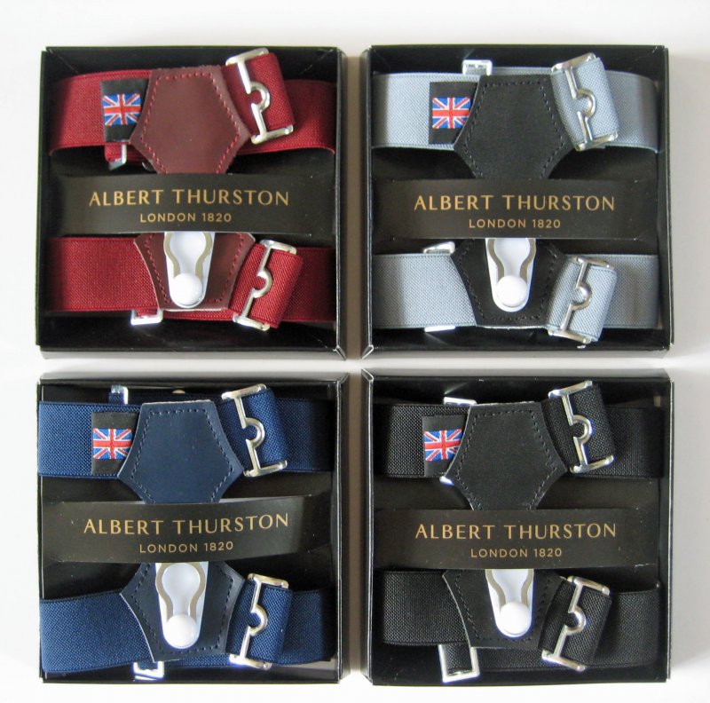 Albert Thurston Albert Thurston traditional gentlemen's sock suspenders (garters)