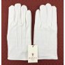 White cotton gloves by Dents