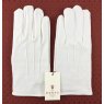 White cotton gloves by Dents