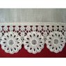 Linen chair back (antimacassar)
