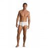 Jockey y-front brief single white large