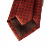 Neat Paisley silk tie in red online from Aidan Sweeney