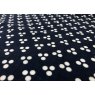 Blue spotty hanky 22 inches square