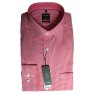 Olymp modern fit cotton shirt red and white small check