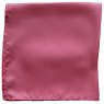 Pink silk men's handkerchief pocket square