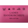 100% cotton ladies hankies in box