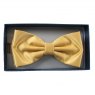 Ready tied bow tie gold