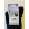 H J Hall H J Hall diabetic socks in wool: size 4-7, in black & oatmeal