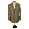 Heavy tweed jacket in windowpane check