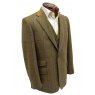 Windowpane tweed sports jacket and waistcoat