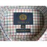 Tattersall country shirt by Viyella green with brown green wine check