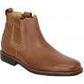 Anatomic boot Natal cognac toast brown pull on