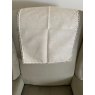 Linen/cotton chair back (antimacassar)