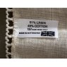 Linen/cotton chair back (antimacassar)