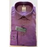 Olymp purple patterned long sleeved shirt