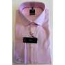 Olymp pink self-patterned shirt