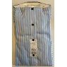 Olymp Luxor striped blue shirt