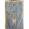 Olymp striped blue shirt with contrast buttons
