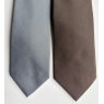 Brown ties & grey ties with 8.5cm blade