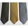 Plain colour ties with slight texture 7.5cm blade
